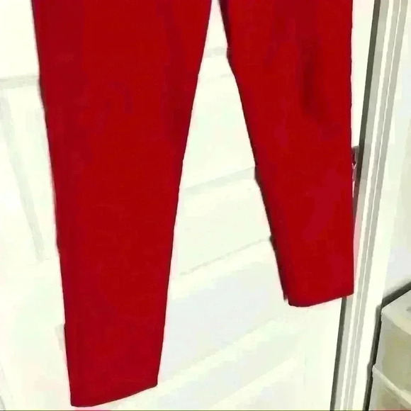 Red soft shell slim fits Trousers/Pants, fleece inside supper warm - Picture 5 of 5